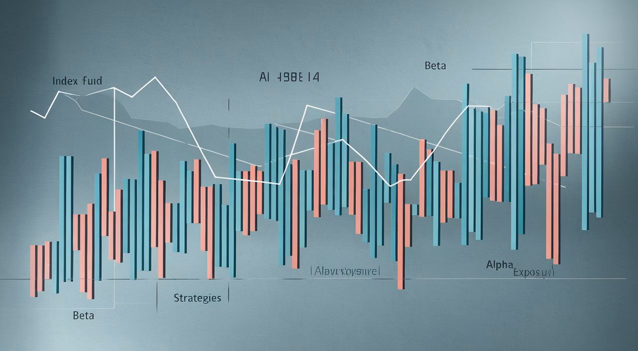 Portfolio blending alpha and beta Balanced portfolio for alpha and beta