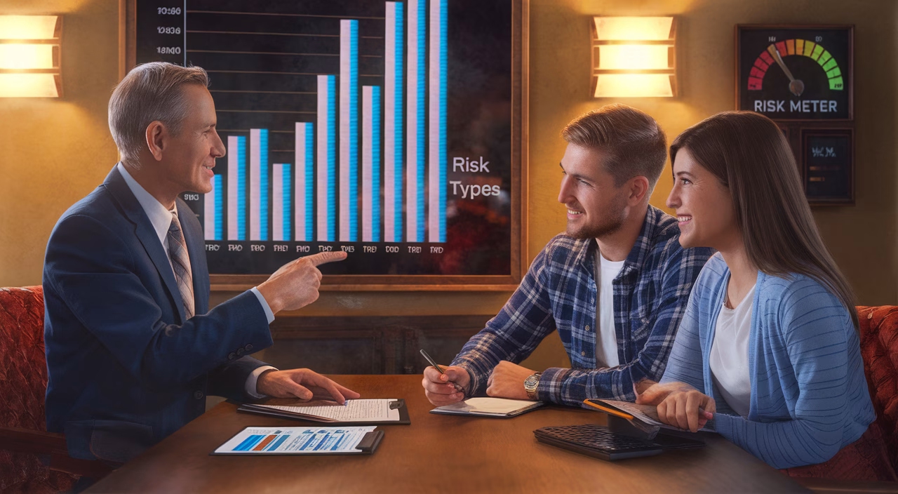 Investment risk explained investment risk concept