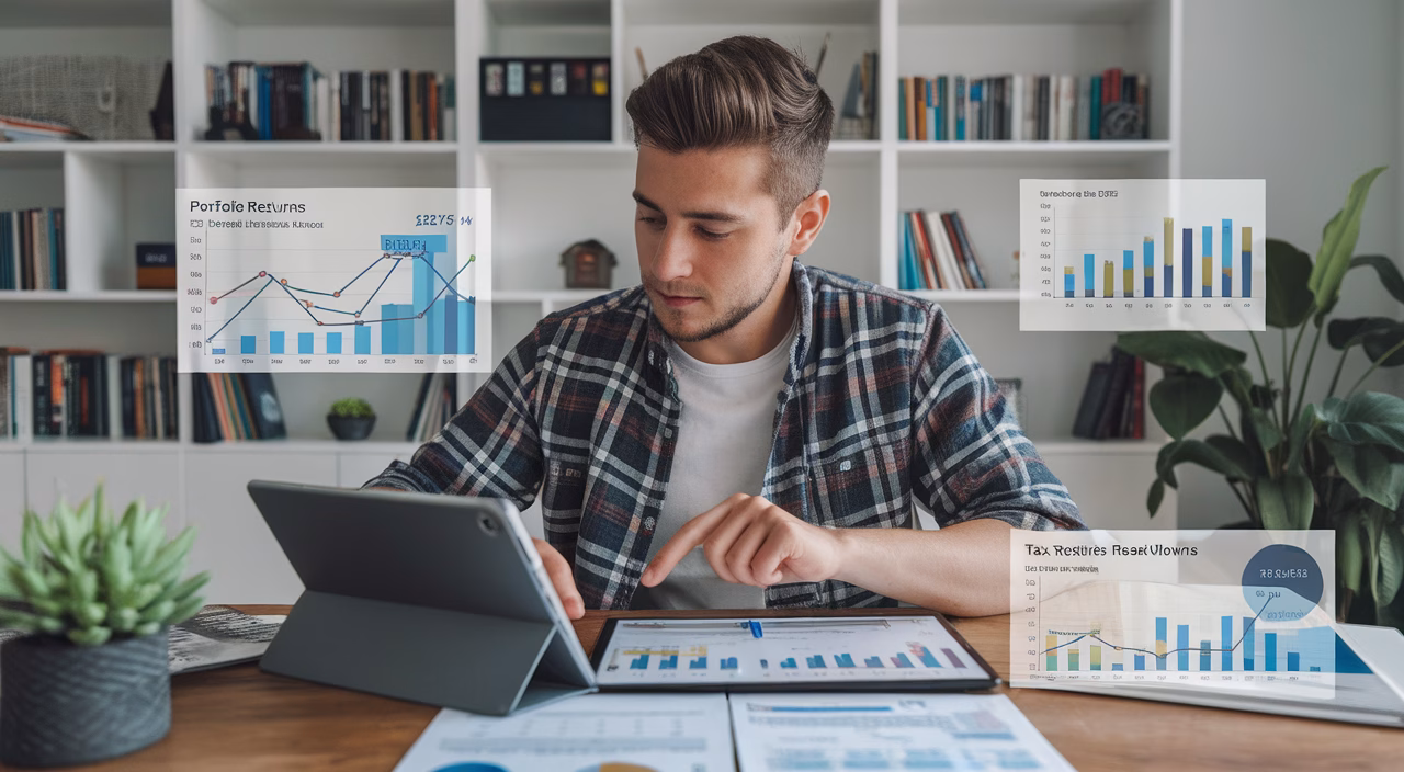 Investor planning tax strategy Investor using tax software