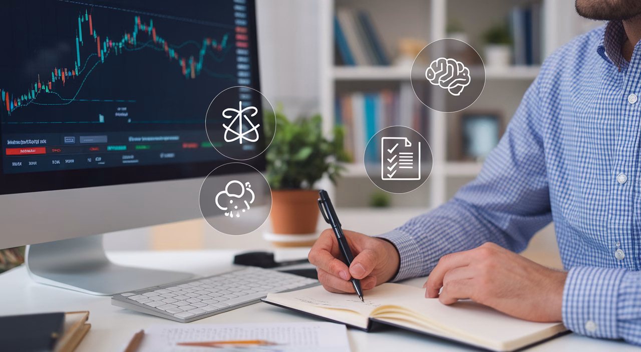 Overcoming psychological trading barriers Practical trading psychology illustration